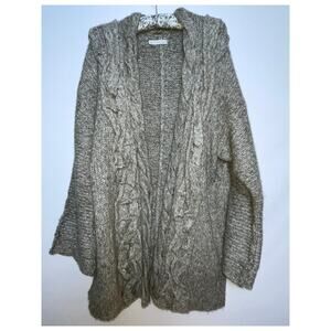 Hinge Cotton‎ Blend Cardigan - Size 1 (L) - Cozy Loose Fit & Soft!